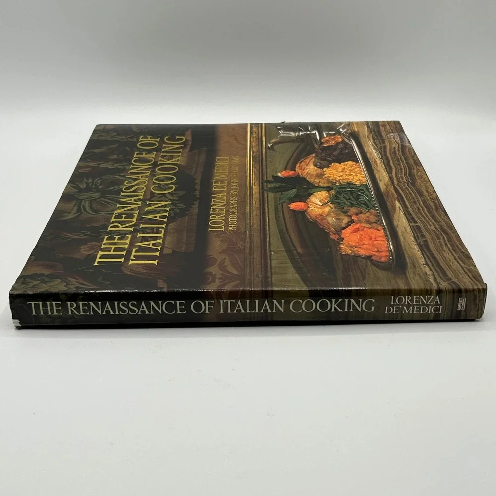 The Renaissance of Italian‎ Cooking Cookbook Lorenza De Medici Italian Cuisine